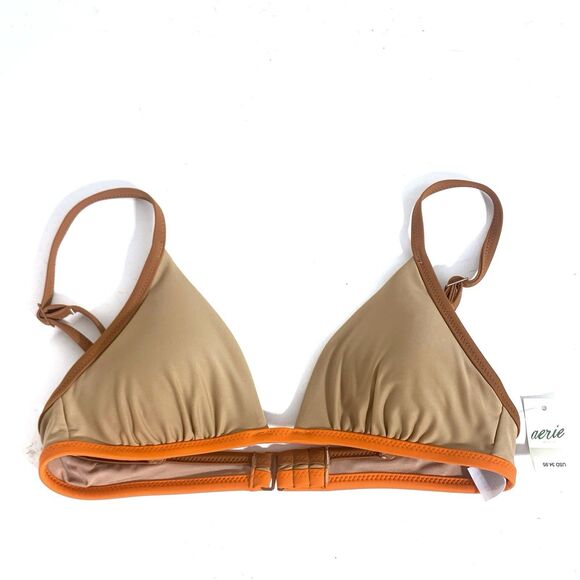Aerie Other - Aerie NWT Brown Tan Orange Adjustable Bikini Bra Size XS Women’s